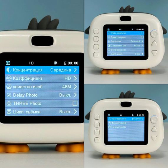 Дитяча фотокамера миттєвого друку з барвистим 2.4-дюймовим дисплеєм XPRO А-2124 (47769- А-2124_847) | Зображення 5