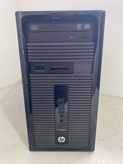 Комп'ютер HP ProDesk 490 G1 Tower / Intel Core i7-4770 (4 (8) ядра по 3.4 - 3.9 GHz) / 16 GB DDR3 / 128 GB SSD + 1000 GB HDD / nVidia GeForce GT 620, 2 GB GDDR3, 128-bit / DVD-ROM б/в + Подарунок Розумна зубна щітка Colgate Connect M1 / Bluetooth | Зображення 1