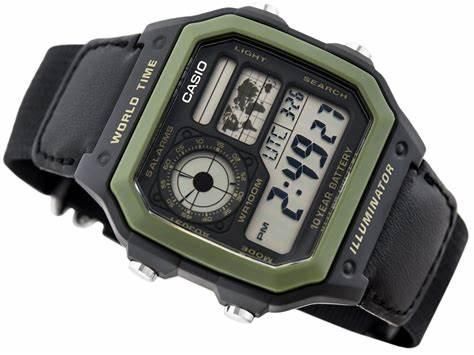 Часы Casio Collection AE-1200WHB-1B