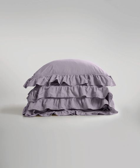 Постільна білизна Limasso Stonewashed Exclusive Ranforce 160 х 220 см сімейний Natural Violet