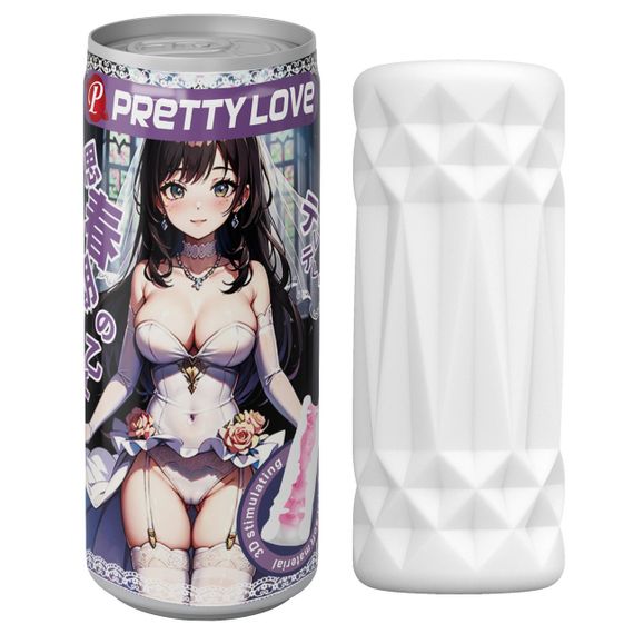 Мастурбатор PRETTY LOVE Pop-Top у вигляді банки, фіолетовий, 9 х 3.5 см Sex Aura | Зображення 2