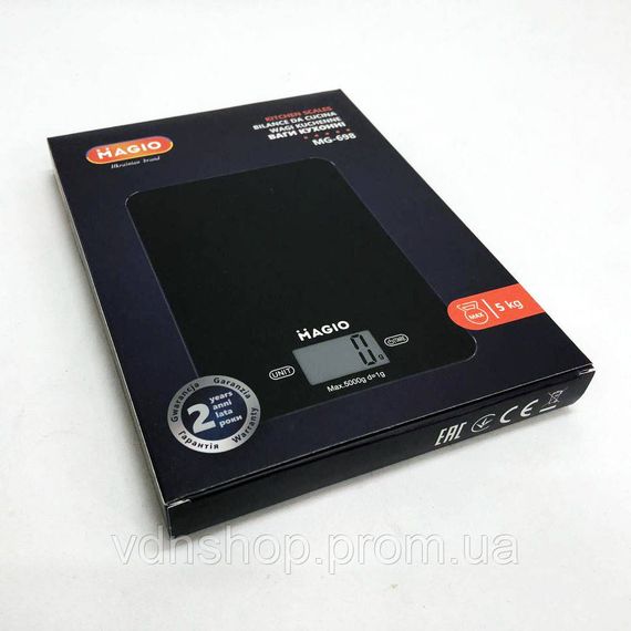 Кухонні ваги з вимірюванням об'єму Magio, Електричні кухонні ваги для кухні з дисплеєм UX-30 | Зображення 7