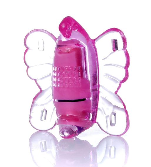 Вібро-стимулятор метелик Butterfly Pink, BS6700055 Sex Aura | Зображення 1