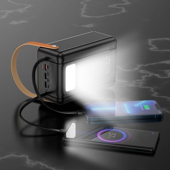 Портативна Батарея Power Bank Terra fully 80000 mAh BJ32 Powerbank Повербанк Портативное зарядное устройство | Зображення 8