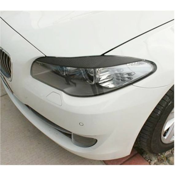 Вії на фари (2010-2013, Карбон) для BMW 5 серія F-10/11/07 рр | Зображення 2