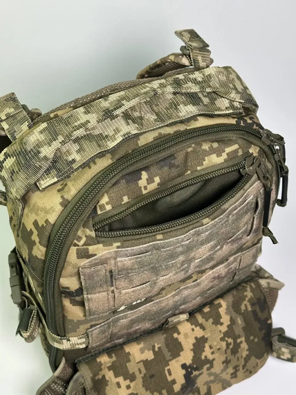 Тактичний та туристичний рюкзак "Адаптер" від E-Gear Піксель | Зображення 8