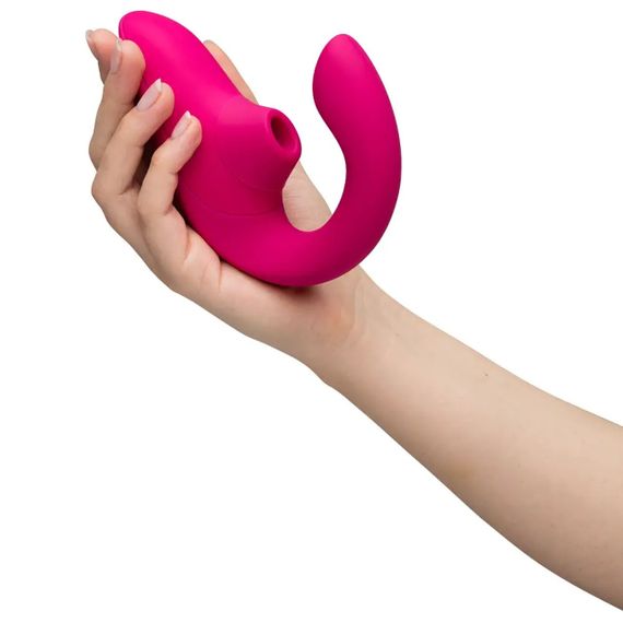 Стимулятор точки G и клитора Womanizer Blend Rose вакуум и вибрация, нежно-розовый sexstyle | Зображення 3