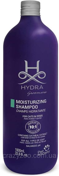 Шампунь для собак та котів Hydra Moisturizing Shampoo зволожуючий 10:1 1 л 24347