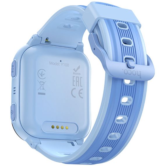 Дитячий cмарт-годинник Hoco Y108 4G with call function Blue | Зображення 1