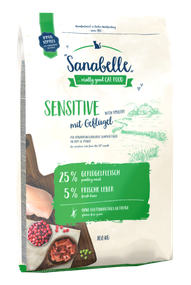 Sanabelle Sensitive Сухий корм для дорослих кішок з домашньою птицею 10 кг