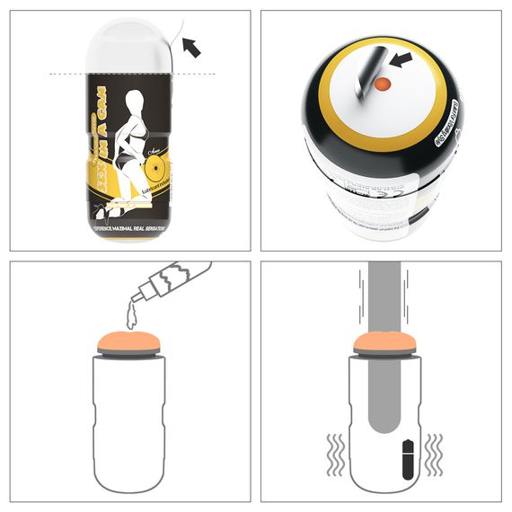 Мастурбатор - Sex In A Can Anus Stamina Tunnel Vibrating sexstyle | Зображення 4