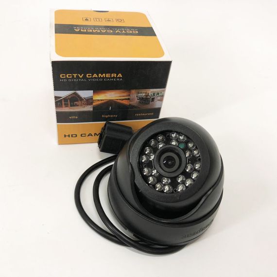 Камера видеонаблюдения купольная HD Camera 349 IP 1.3 mp, Камера наблюдения для квартиры | Зображення 7