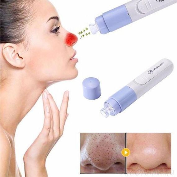 Вакуумний очищувач SPOTCLEANER Face Pore Cleaner вакуумний очищувач пор обличчя HQ-58 | Зображення 2