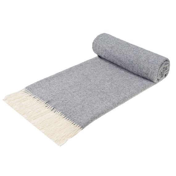 Плед Vladi 64623 Україна 140x200  Бавовна Сірий