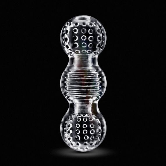 Мастурбатор Blush Rize – Feelz Masturbator – Clear, мультитекстура, ефект вакууму Sex Aura | Зображення 6