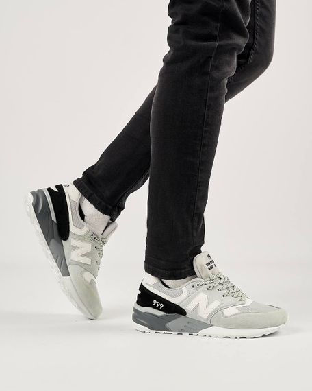 Кроссовки мужские N2ew B2alance 999 Black White Gray , Вьетнам 43 27,5 | Зображення 5