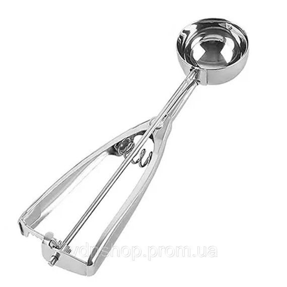 Кругла ложка для морозива 22×6,5 см з нержавіючої сталі HP-19-20-6,5x22,8CM