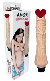 Вібратор BOSS Real - AMOR LOVECLONEX 9", ( довжина 25.5 см, діаметр 4 см ) BS2100019 sexstyle