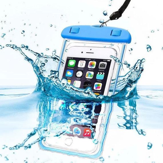 Универсальный водонепроницаемый чехол для телефона и документов waterproof case, цвета в ассортименте EL-1295 | Зображення 6