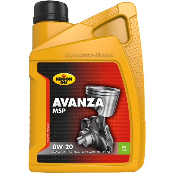 Моторна олива Avanza MSP 0W-20 1л