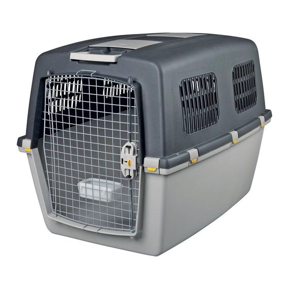 Контейнер-переноска для собак Trixie Gulliver 7, 73 x 75 x 104 см, сірий