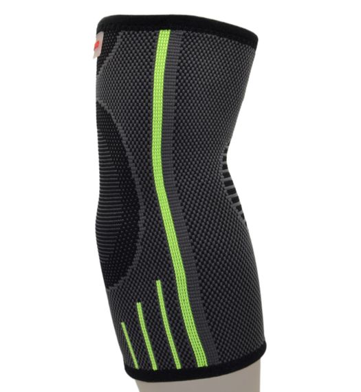 Компресійний налокітник MadMax MFA-283 3D Compressive elbow support Dark grey/Neon green S | Зображення 8