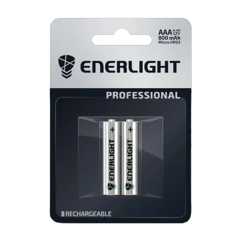 Акумулятор AAA/HR03 NiMh 1,2V 800mAh (бл-2шт) Enerlight Professional