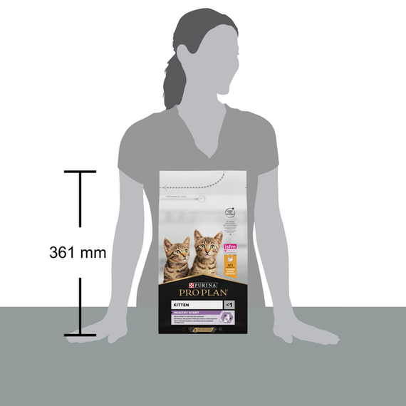 Сухий корм Purina PRO PLAN Kitten Healthy Start <1 для кошенят, курка 1.5кг | Зображення 2