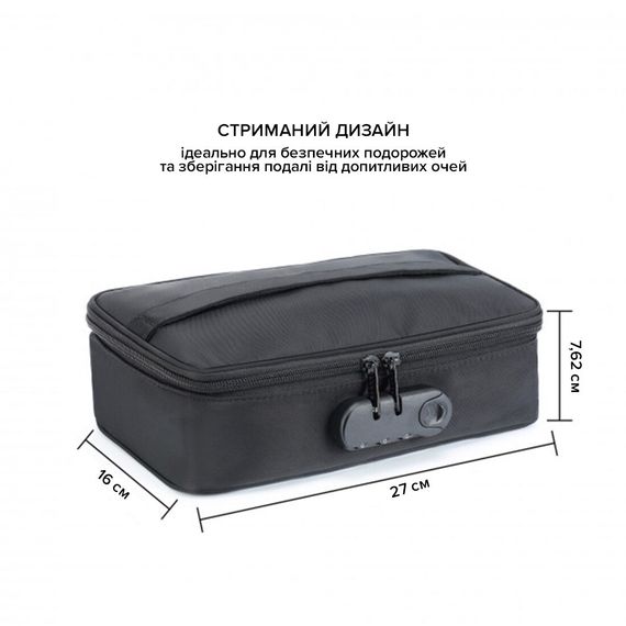 Кейс для іграшок з кодовим замком Dorcel DISCREET BOX | Зображення 3