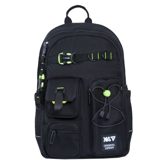 Рюкзак школьный YES TS-43L Just Black 550480 20.6 л | Зображення 1