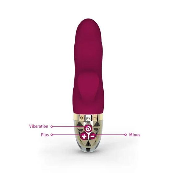 Вібратор-кролик Mystim Hop Hop Bob Fuchsia, потужний мотор, 8 режимів Sex Aura | Зображення 4