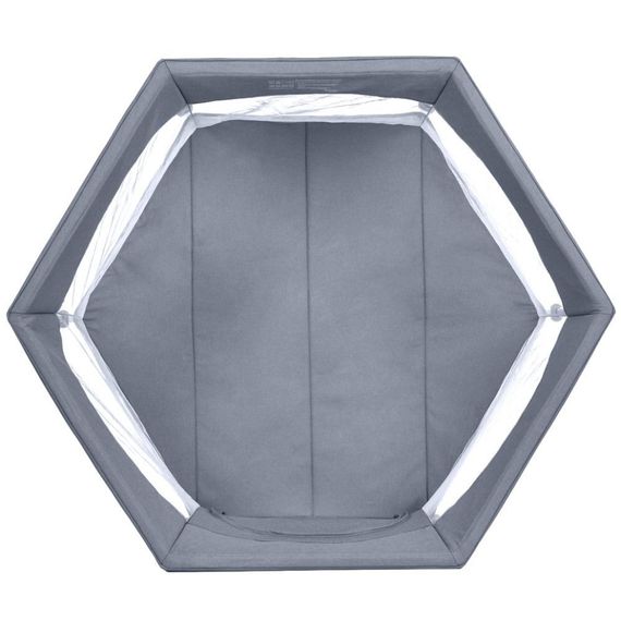 Детский манеж SWIFT 6 ME 1195 Gray 145х117х74 см | Зображення 2