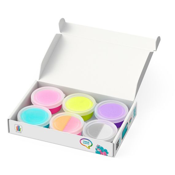 Набор самозатвердевающего пластилина Радужные единороги: Брайти, Спарки, Клауди ЛИПАКА 60054-UA01 | Зображення 1