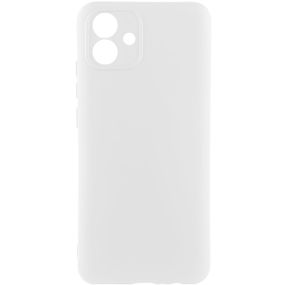 Чохол TPU GETMAN Liquid Silk Full Camera для Samsung Galaxy A08 / A07 4G / A07s Білий / White