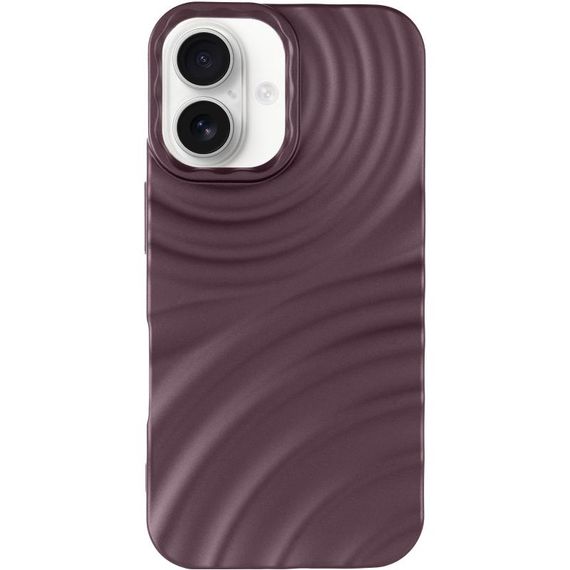 Чохол TPU MonoWave для Apple iPhone 16 (6.1") Brown | Зображення 1
