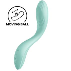 Вібратор із перлинною стимуляцією точки G Satisfyer Rrrolling Pleasure Mint