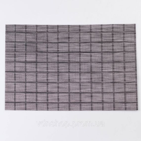 Серветка сервірувальна на стіл 45×30 (см) прямокутна Чорний HP-35-18B | Зображення 1