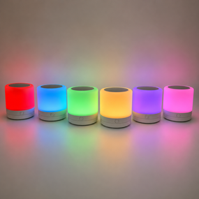 Настольная LED лампа ночник Mini touch lamp / Портативный светильник-ночник от USB / Нічник акумуляторний RGB
