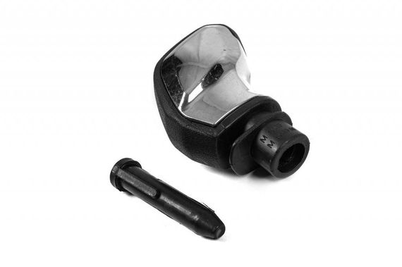 Ручка КПП 5-передач 9035N (черная-2023хром) для Citroen C-5 2008-2017 гг. | Зображення 4