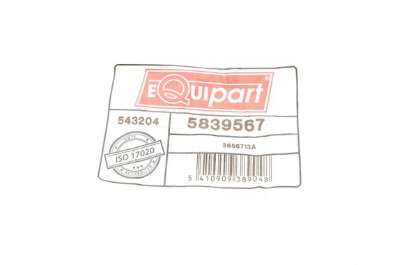 Кронштейн крепления бампера переднего L VW Passat 05-10 5839567 | Зображення 1