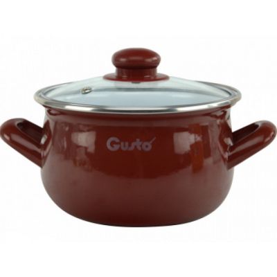 Каструля Gusto GT-T-122-R Red 22 см 5,1 л (96968)
