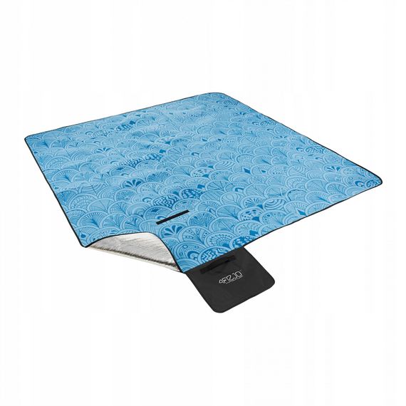 Килимок для пікніка та кемпінгу 4FIZJO 200 x 200 см складаний 4FJ0624 (P-5905973400947)