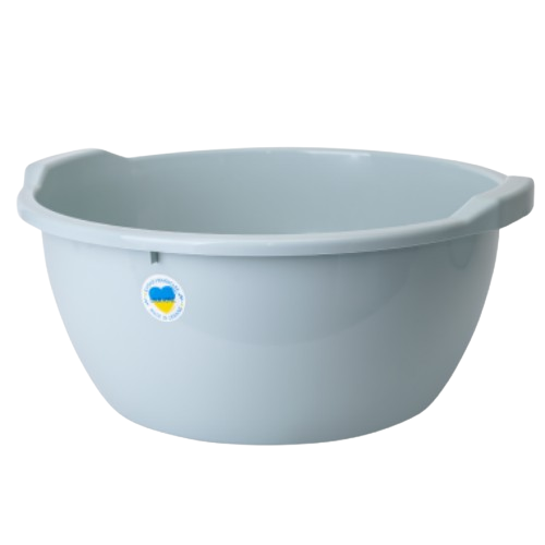 Таз 15 л круглий полін Алеана