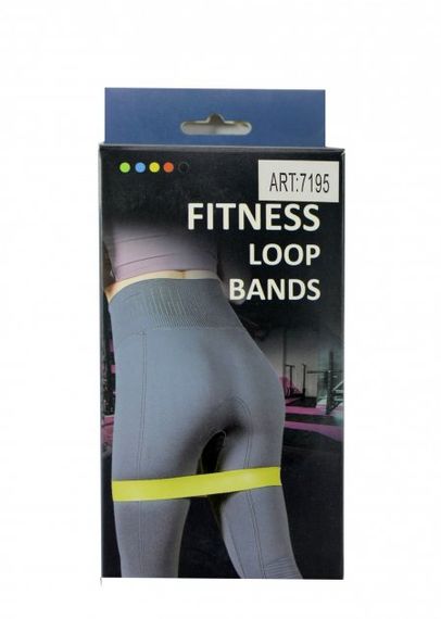 Гумки для фітнесу Loop Bands 5 штук із чохлом у комплекті | Зображення 1
