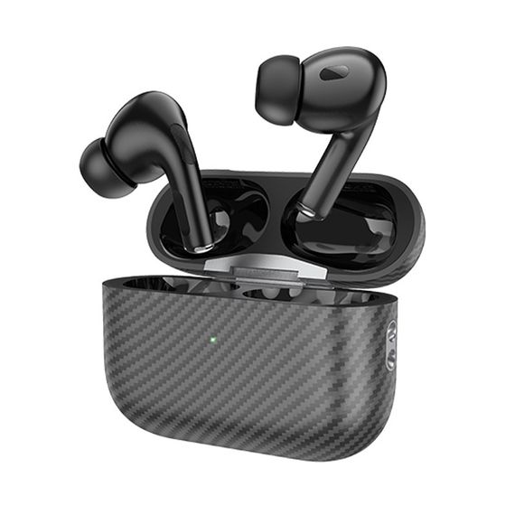 Бездротові TWS навушники Hoco EW47 Plus (carbon fiber pattern version) Black
