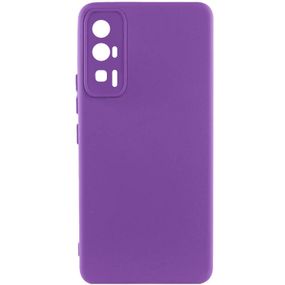 Чехол Silicone Cover Lakshmi Full Camera (A) для Xiaomi Poco F5 Pro Full camera, Бордовий/Marsala Full camera, Фіолетовий / Purple