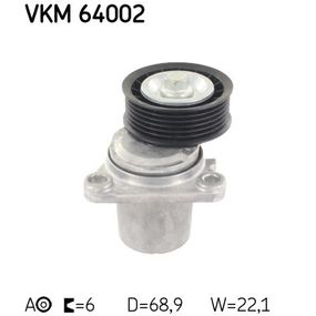 Натяжитель ремня с роликом SKF VKM 64002