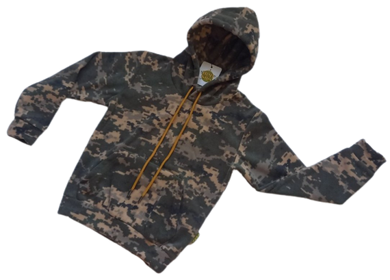 Худі дитяча флісова ARMY KIDS камуфляж Піксель | Зображення 2