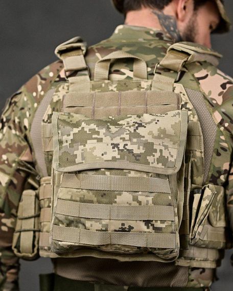 Плитоноска 4 швидких скидання Cordura піксель ВТ7930 | Зображення 7