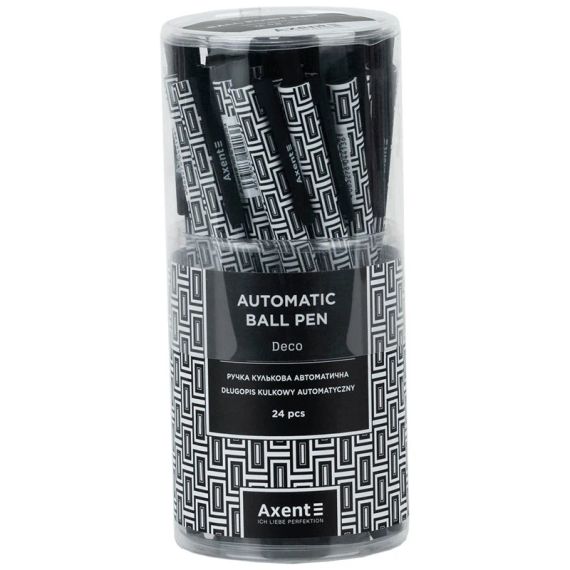 Ручка кулькова автоматична Deco Axent AB1092-05-A Синій shop (4063276044136) | Зображення 1